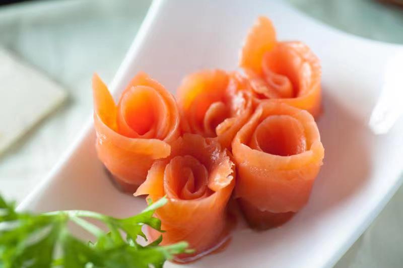 Smoked trout